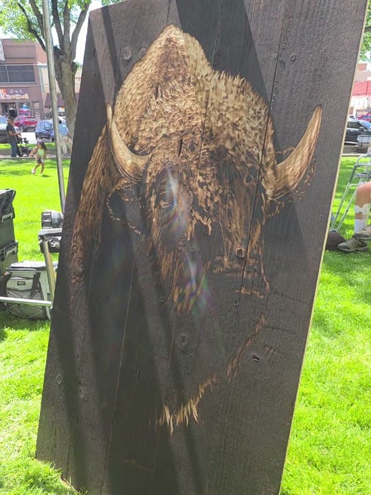 Post 4 by Artist Mark Mahorney on TikTok (video)