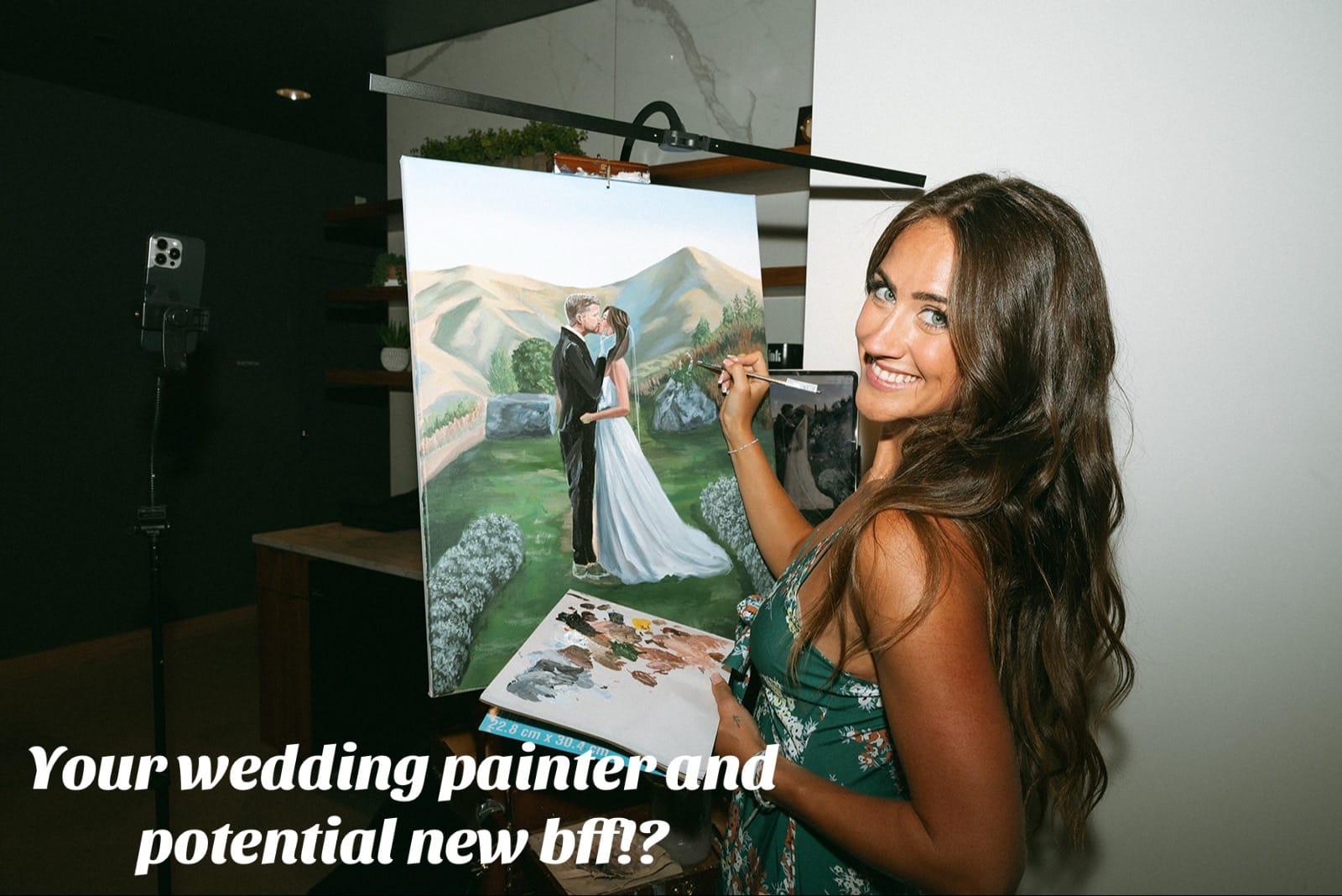 Post 3 by dstnationweddingpainter on TikTok (video)