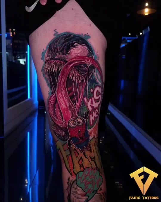 Post 3 by FAME TATTOOS on TikTok (video)