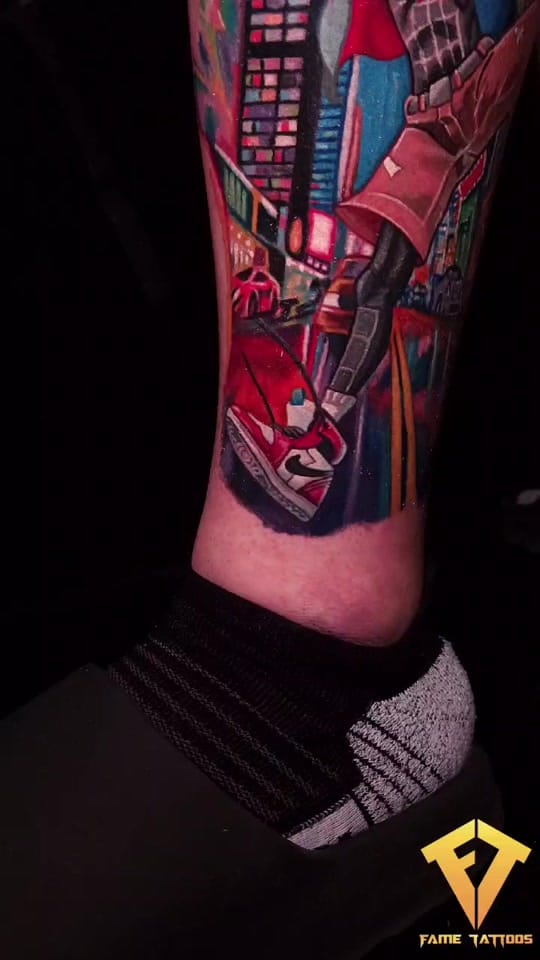 Post 1 by FAME TATTOOS on TikTok (video)