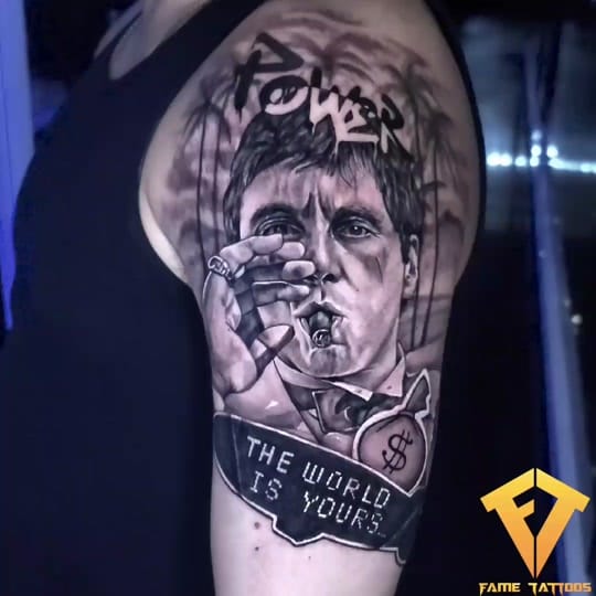 Post 7 by FAME TATTOOS on TikTok (video)