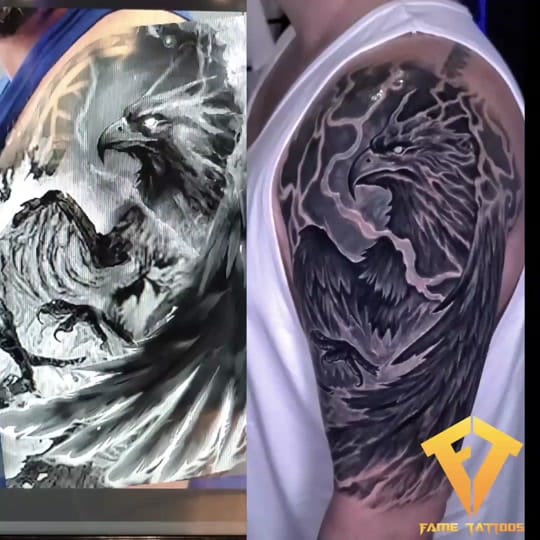 Post 6 by FAME TATTOOS on TikTok (video)