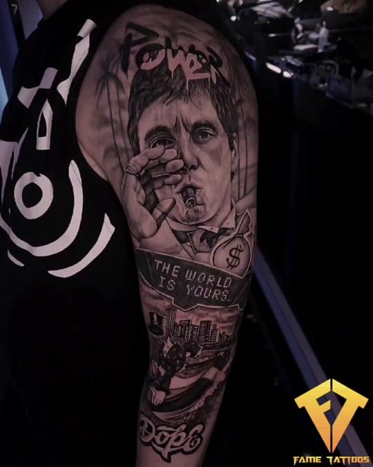 Post 4 by FAME TATTOOS on TikTok (video)