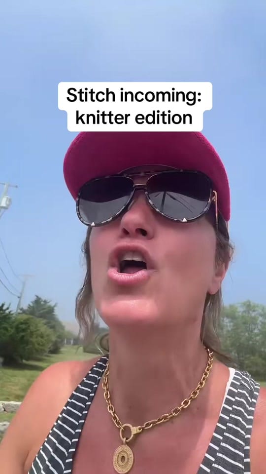 Post 7 by Knot Fancy Knitter on TikTok (video)
