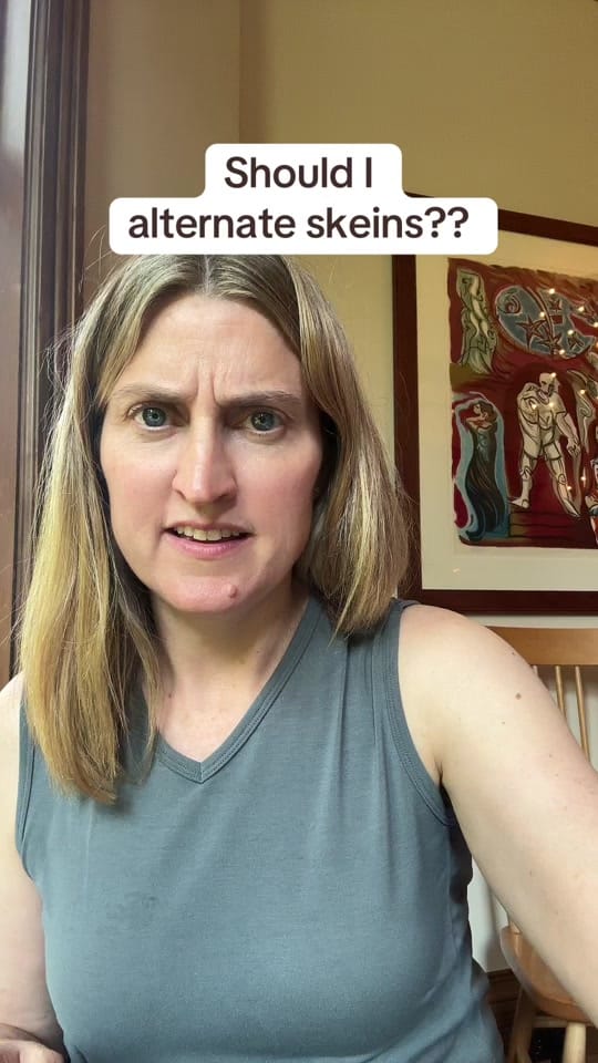 Post 4 by Knot Fancy Knitter on TikTok (video)
