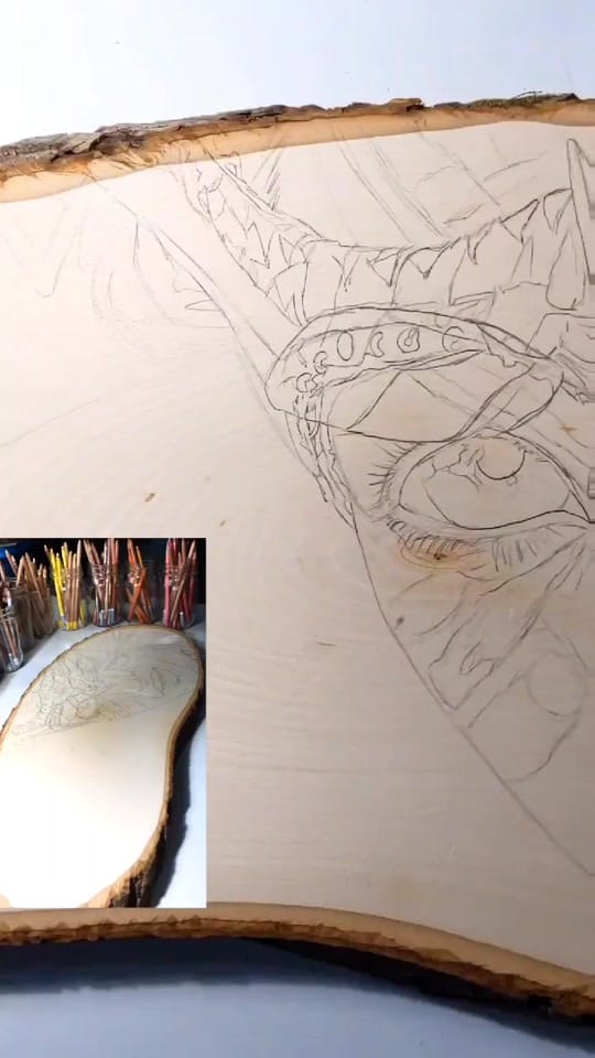 Post 7 by Kelsey Rushing Art on TikTok (video)