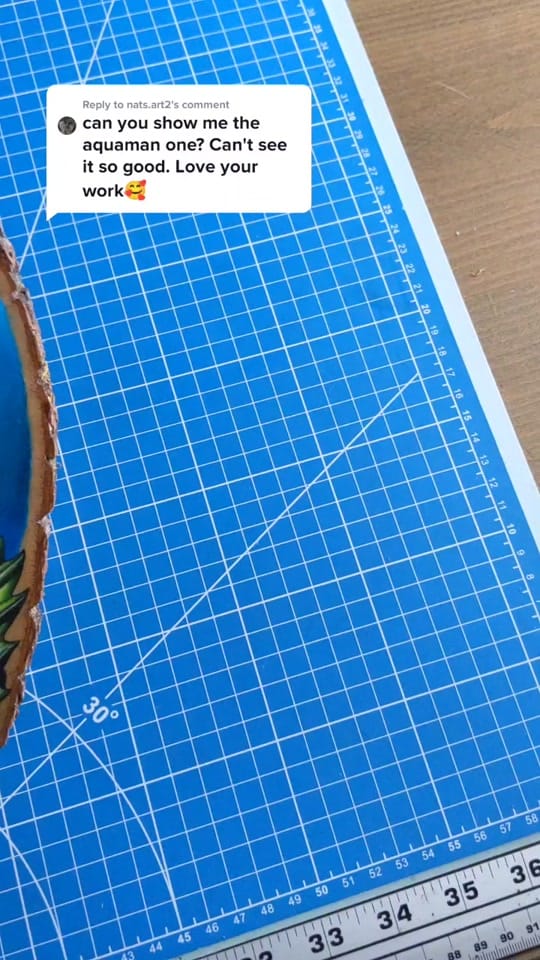Post 1 by Kelsey Rushing Art on TikTok (video)