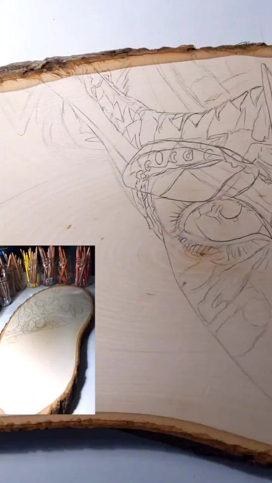 Post 5 by Kelsey Rushing Art on TikTok (video)