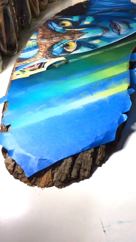 Post 6 by Kelsey Rushing Art on TikTok (video)