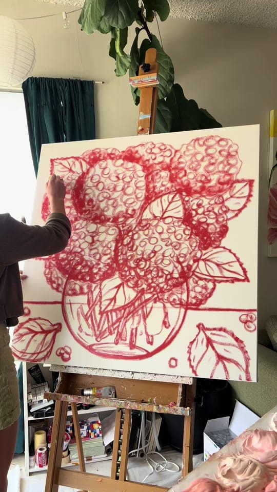 Post 3 by Juju Creates Art on TikTok (video)