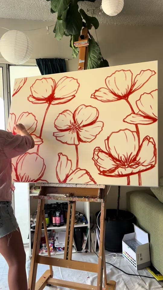 Post 8 by Juju Creates Art on TikTok (video)