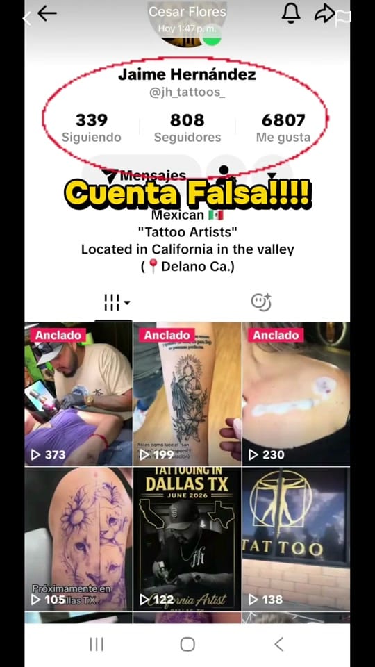 Post 7 by Jaime Hernández on TikTok (video)