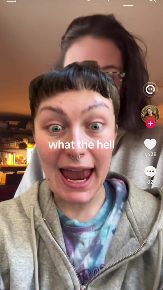 Post 8 by emilyisknitting on TikTok (video)
