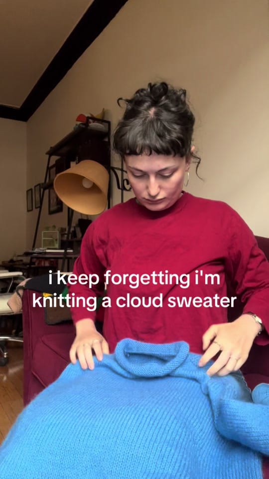 Post 10 by emilyisknitting on TikTok (video)
