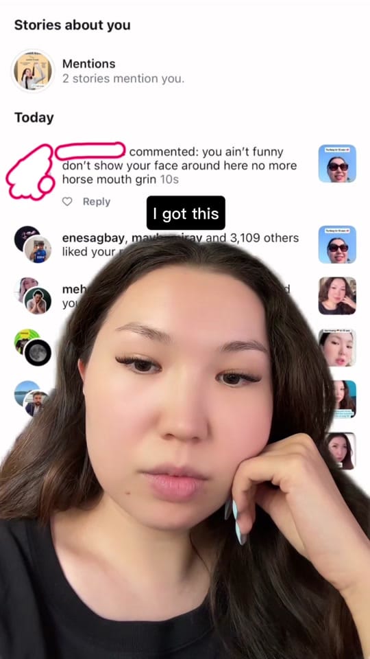 Post 4 by Dinara Kerey | Standup Comedy on TikTok (video)