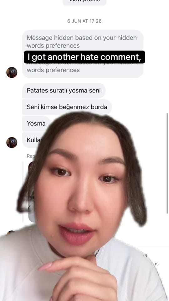 Post 6 by Dinara Kerey | Standup Comedy on TikTok (video)