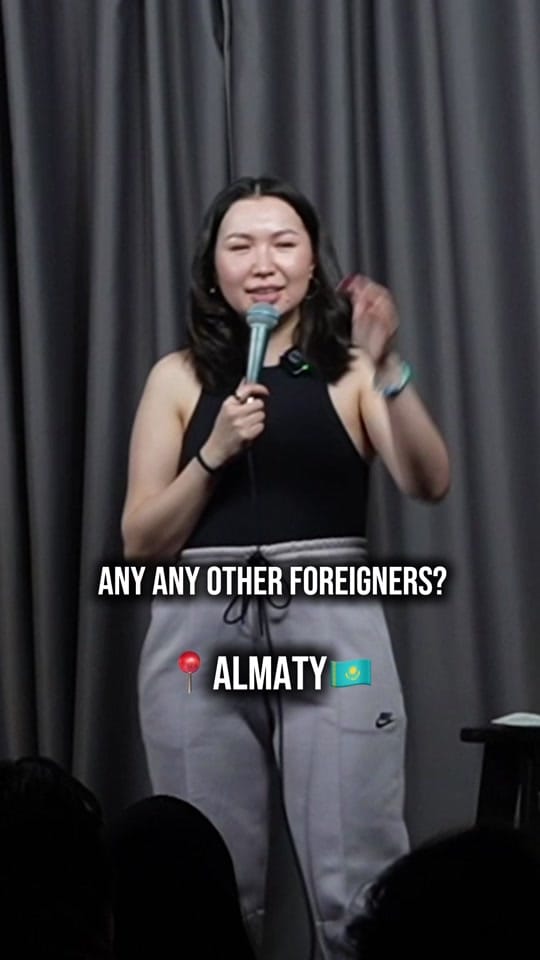 Post 8 by Dinara Kerey | Standup Comedy on TikTok (video)