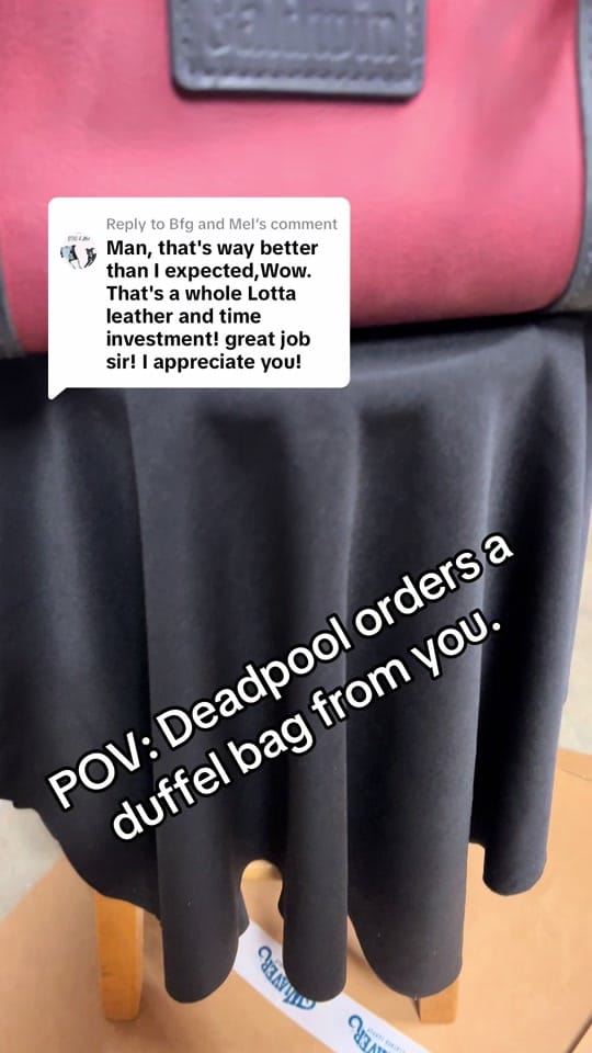 Post 1 by BaldwinLeatherCo on TikTok (video)
