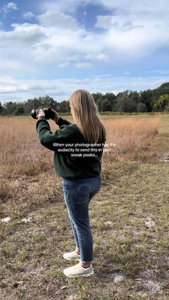 Post 5 by Caitlynne | FL Photographer on TikTok (video)