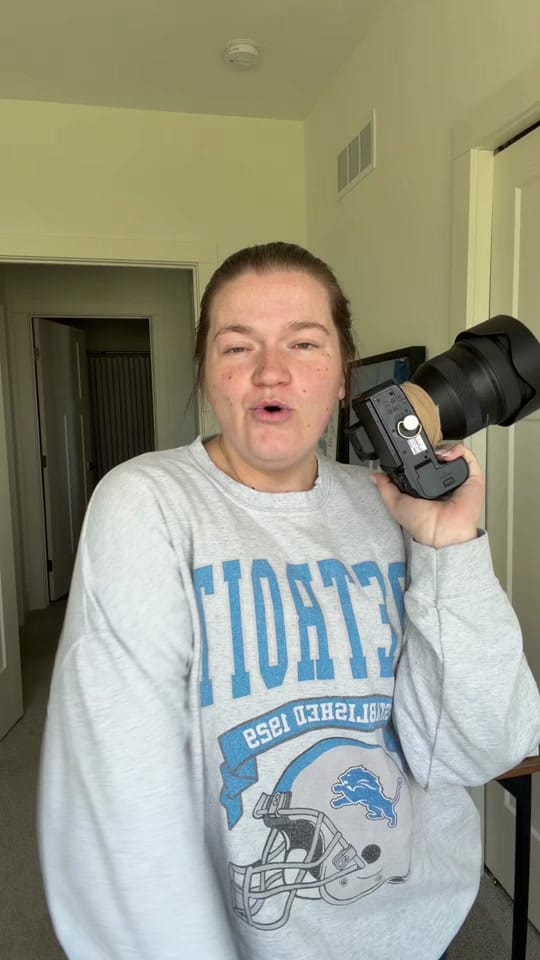 Post 3 by Morgan Tidey | MI Photographer on TikTok (video)