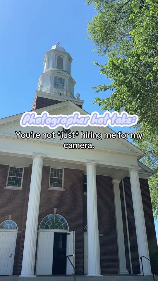 Post 5 by Morgan Tidey | MI Photographer on TikTok (video)