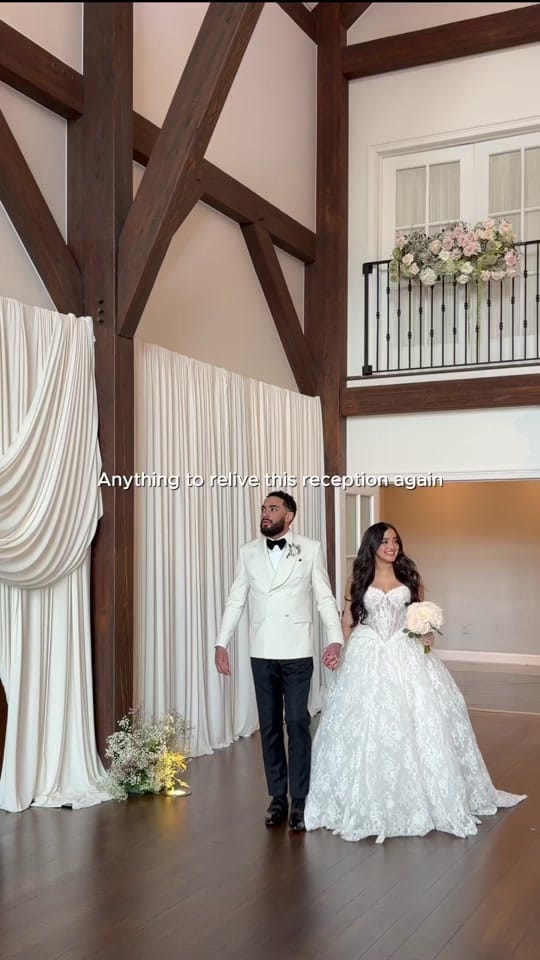 Post 1 by Crossed Keys Estate Weddings on TikTok (video)