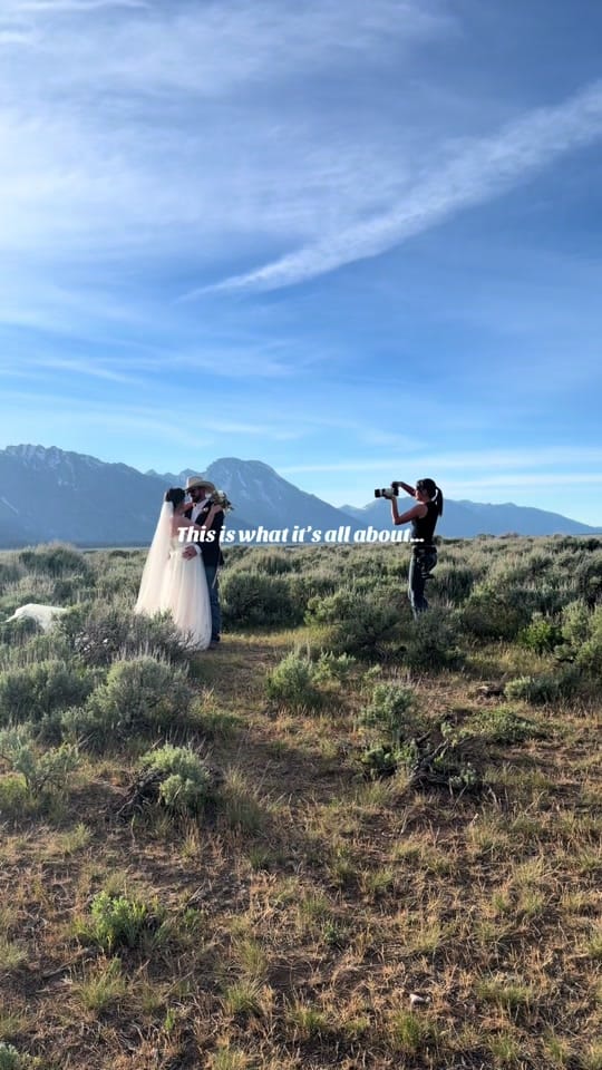 Post 1 by Wyoming Elopements on TikTok (video)