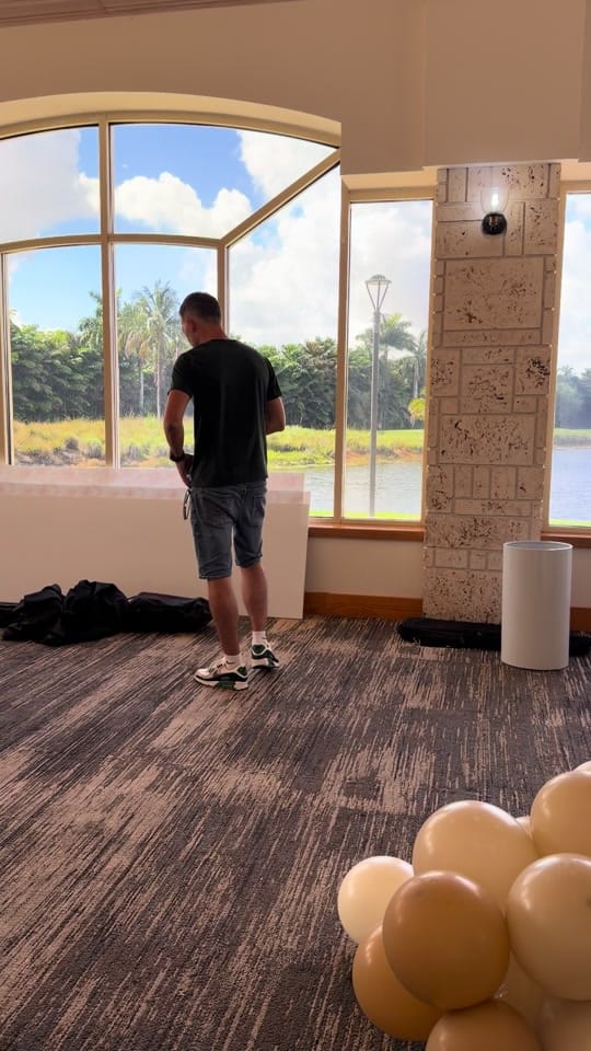 Post 1 by Miami Event Decor on TikTok (video)