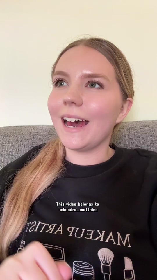 Post 2 by Kendra Matthies on TikTok (video)
