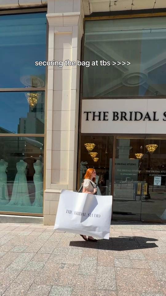 Post 3 by The Bridal Studio on TikTok (video)