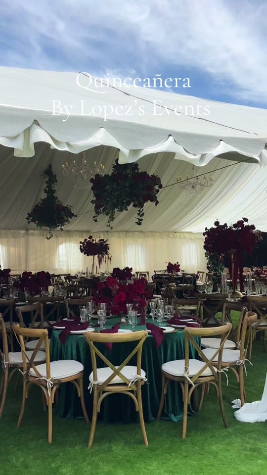 Post 9 by Lopez’s Events & Rentals on TikTok (video)