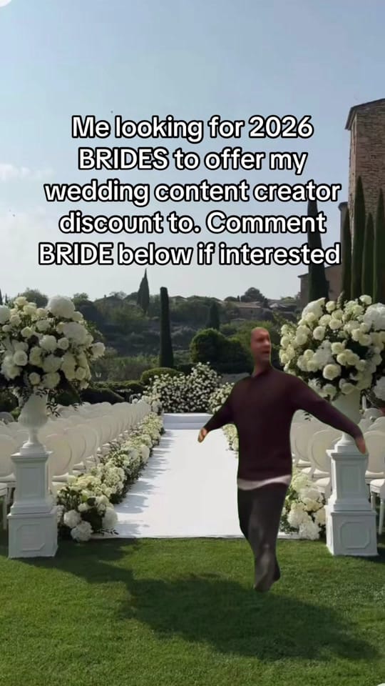 Post 1 by WEDDING| EVENT |BRAND CONTENT on TikTok (video)
