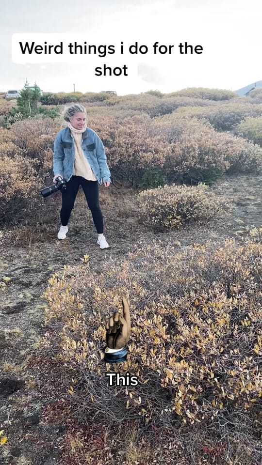 Post 9 by Colorado wedding photographer on TikTok (video)