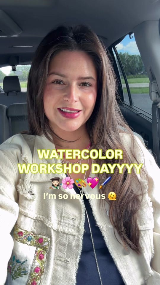 Post 1 by Marisa 💖 Watercolor Artist on TikTok (video)