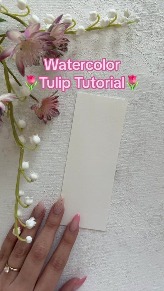 Post 9 by Marisa 💖 Watercolor Artist on TikTok (video)