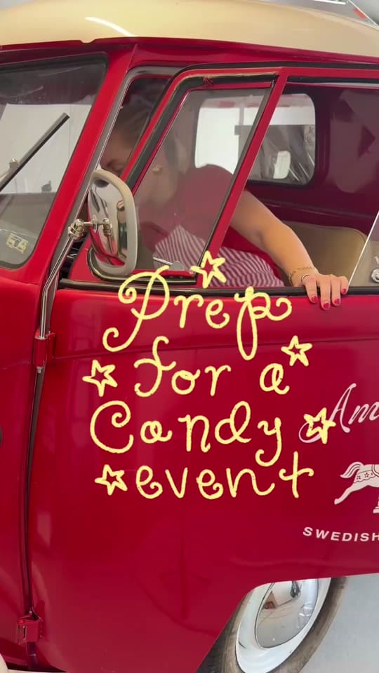 Post 5 by Amelia’s Swedish Candy Truck on TikTok (video)