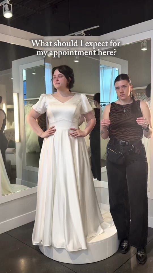 Post 2 by Moments Made Bridal on TikTok (video)