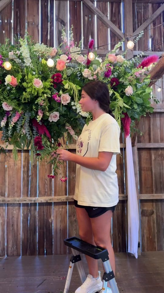 Post 3 by @carleyjeansfloral on TikTok (video)