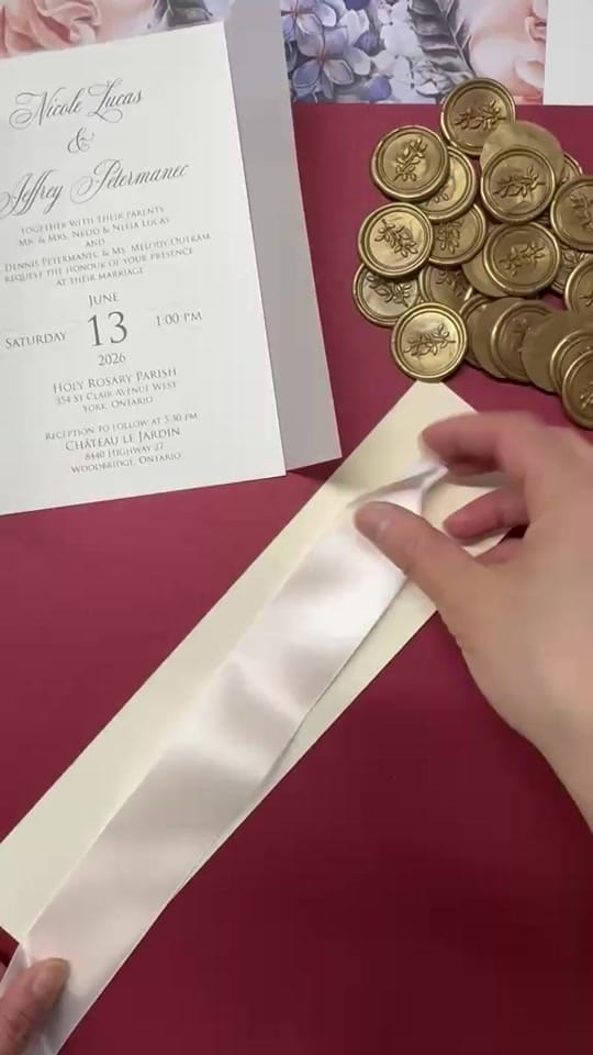 Post 8 by Stephita Invitations on TikTok (video)