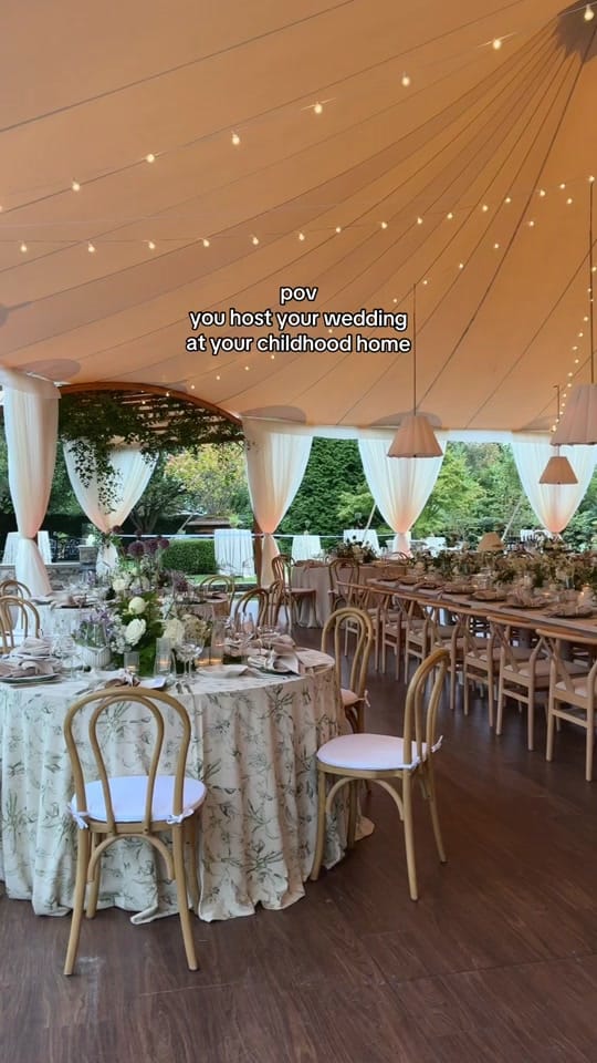 Post 5 by The Greenwich Tent Company on TikTok (video)