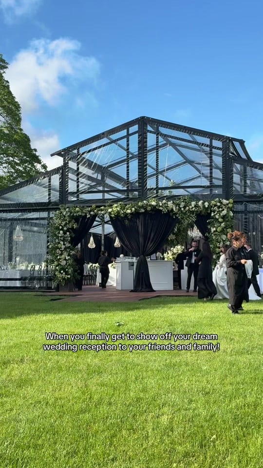 Post 2 by The Greenwich Tent Company on TikTok (video)