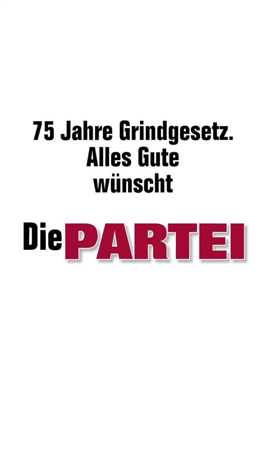 Post 10 by Die PARTEI Berlin on TikTok (video)