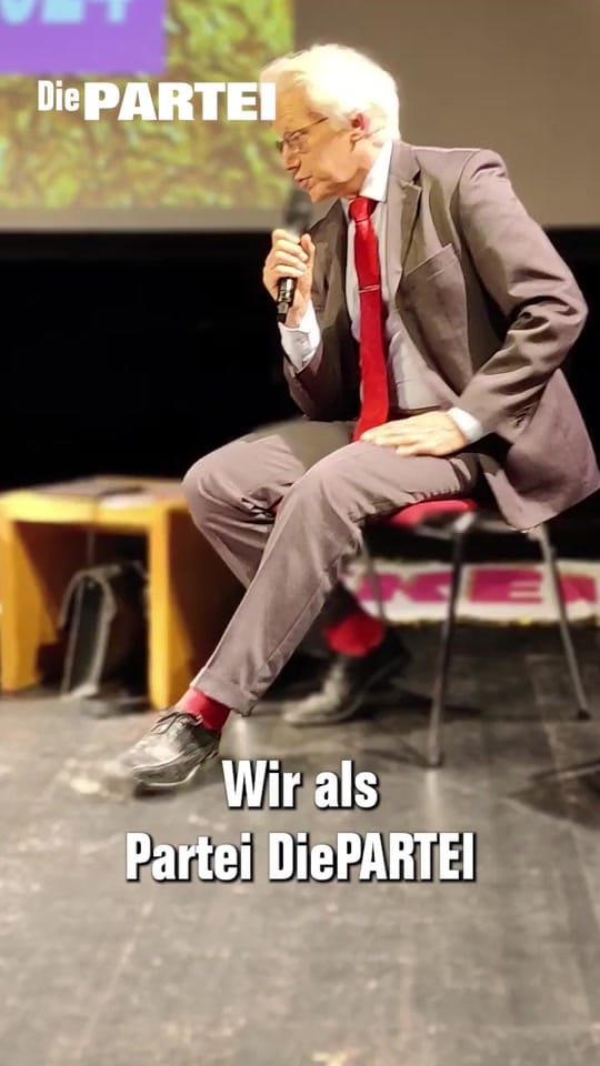 Post 1 by Die PARTEI Berlin on TikTok (video)