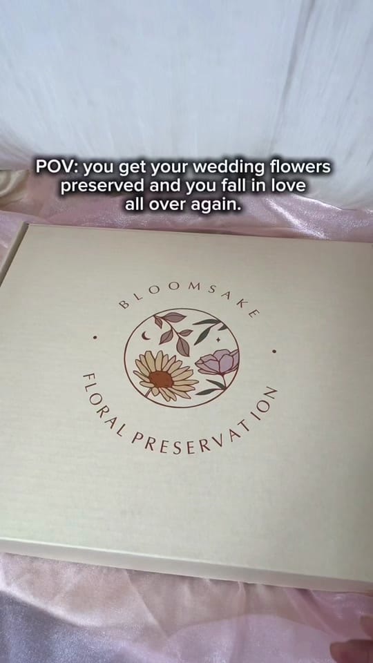 Post 6 by Bloomsake Flower Preservation on TikTok (video)