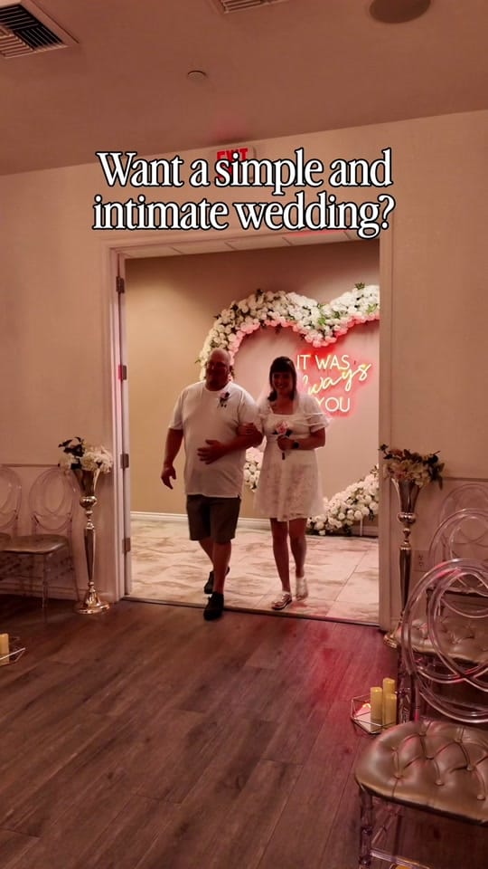 Post 3 by Vegas Weddings on TikTok (video)