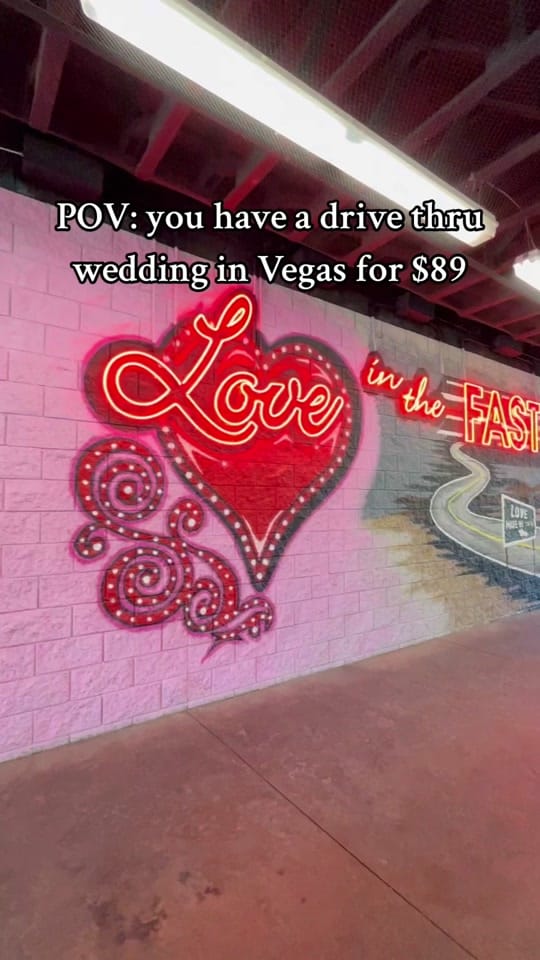 Post 10 by Vegas Weddings on TikTok (video)