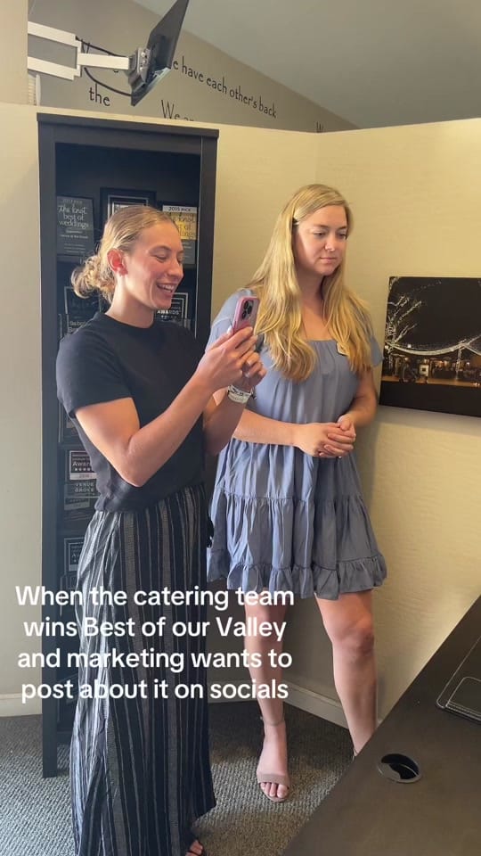 Post 6 by Venue at the Grove on TikTok (video)