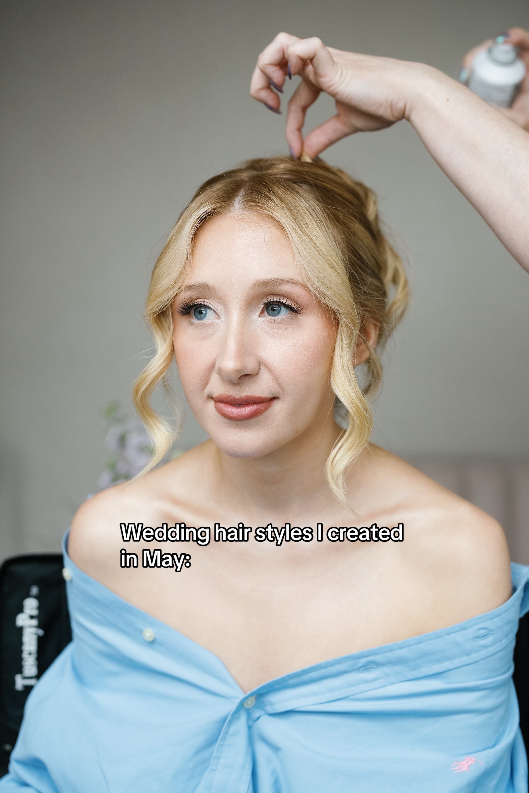 Post 3 by Alyssa • IN Wedding Hair on TikTok (video)