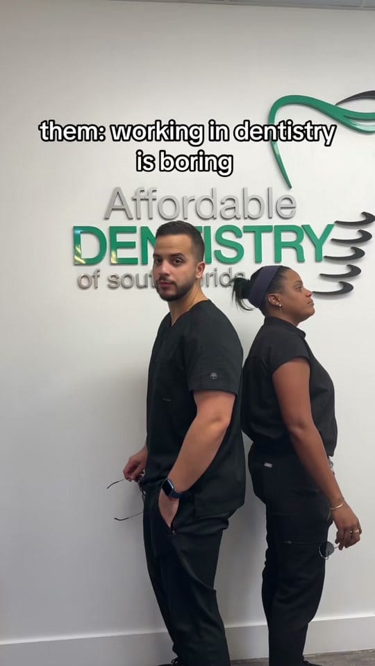 Post 1 by Affordable Dentistry of SFL on TikTok (video)