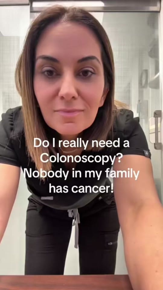 Post 3 by Karen Zaghiyan, MD, FASCRS on TikTok (video)